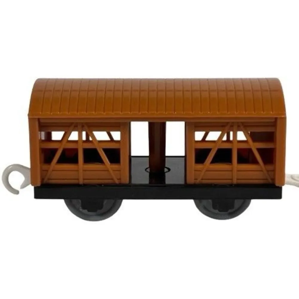 Thomas & Friends Dirty Muddy Trackmaster Motorized Train Cattle Cargo Car VIDEO